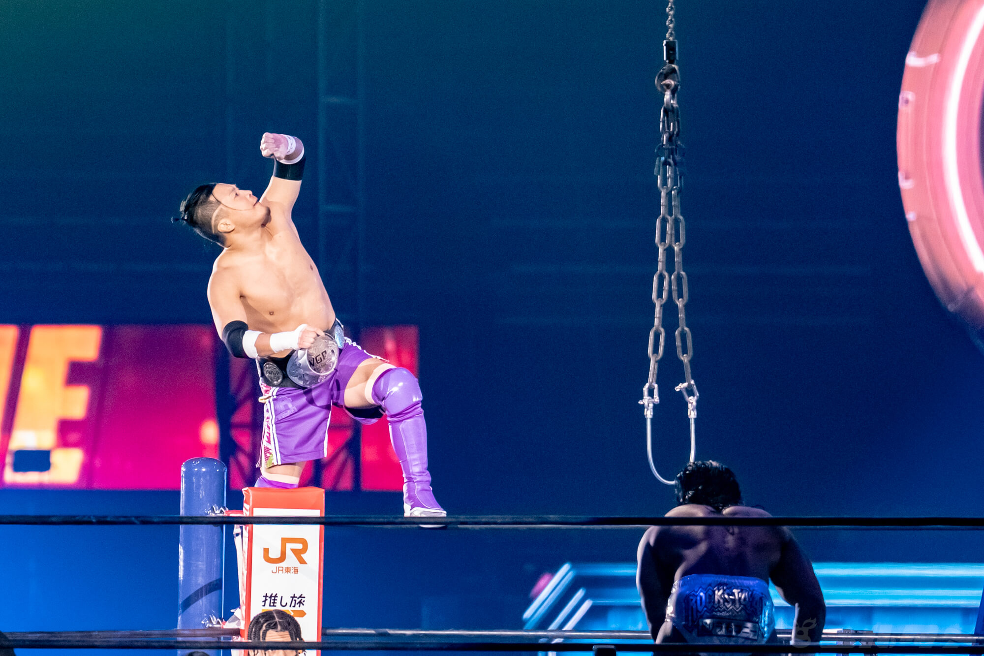 【新日本】25.1.4 東京ドーム IWGPジュニアタッグ4WAY東京テラーラダーマッチ KUSHIDA,東京ドーム