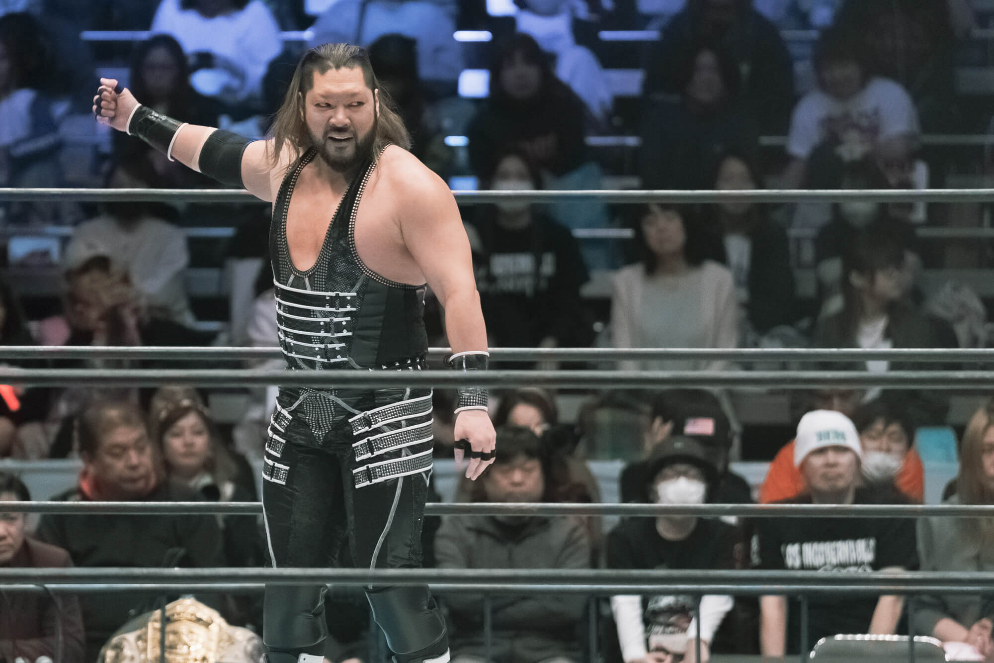 【新日本】25.4.5 両国国技館 SAKURA GENESIS IWGP GLOBALヘビー 辻陽太 vs EVIL SAKURA GENESIS,EVIL,両国国技館
