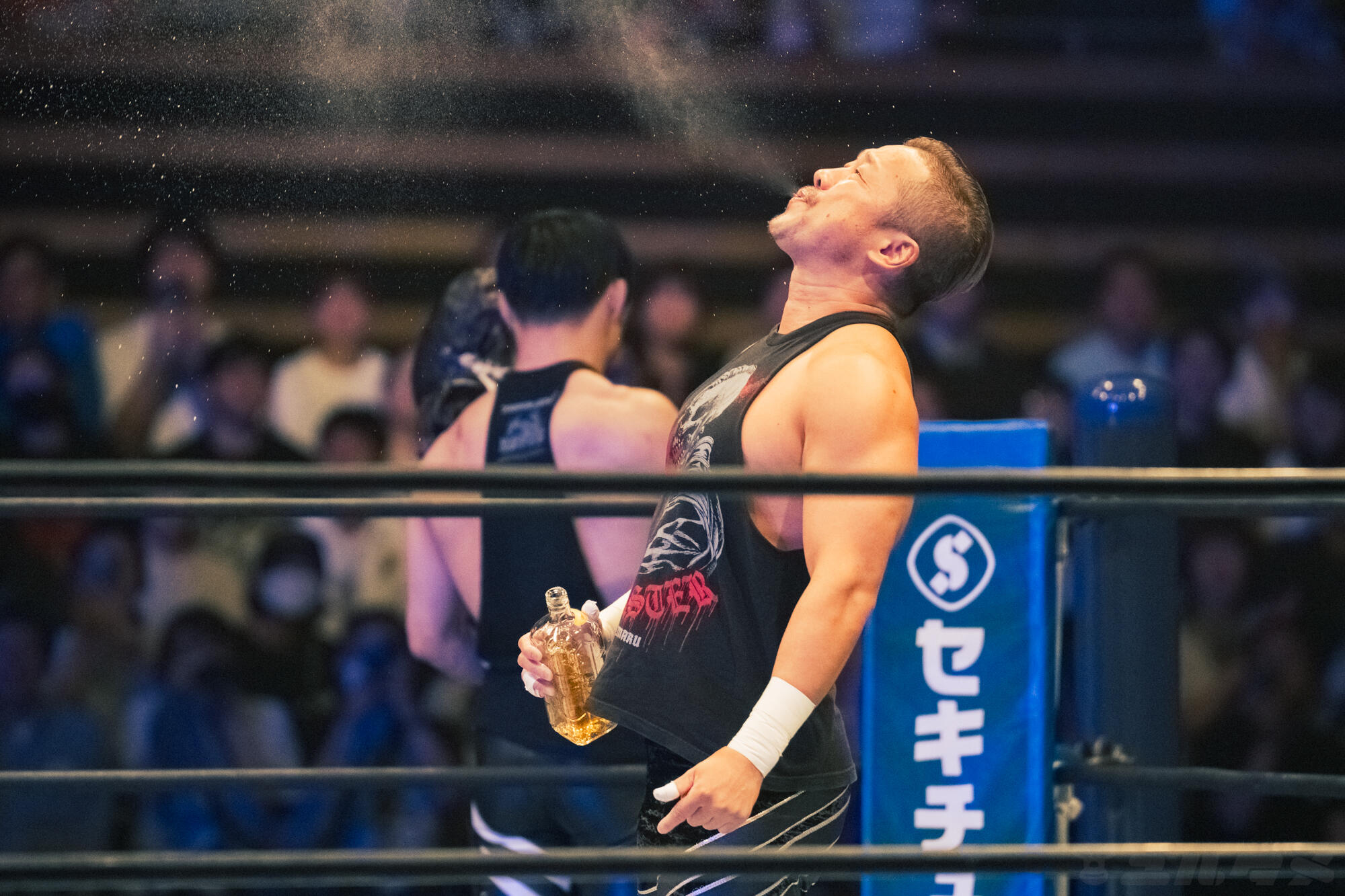 【新日本】25.6.1 大田区総合体育館 本隊 vs H.o.T 金丸義信,大田区総合体育館