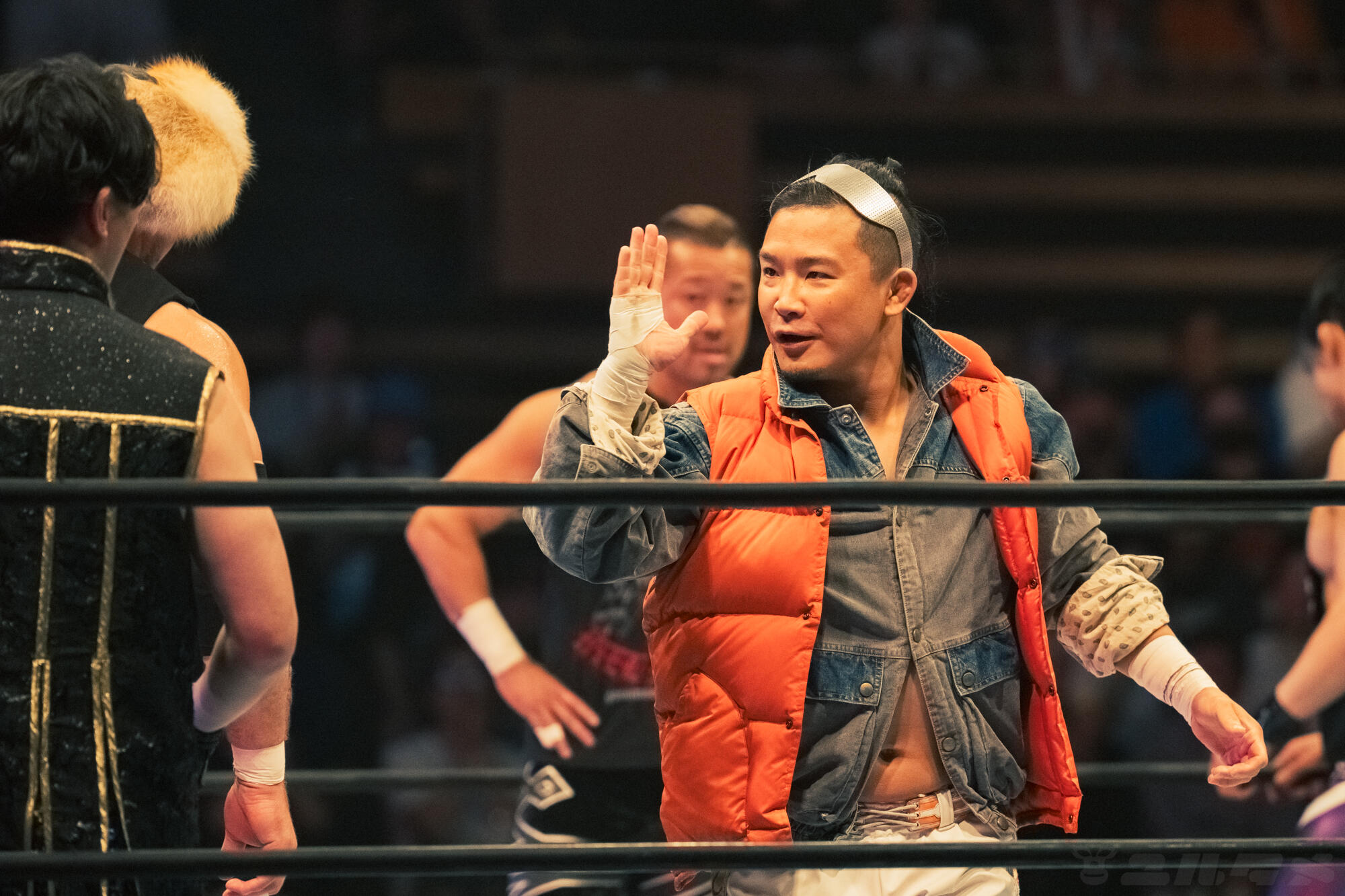 【新日本】25.6.1 大田区総合体育館 本隊 vs H.o.T KUSHIDA,大田区総合体育館
