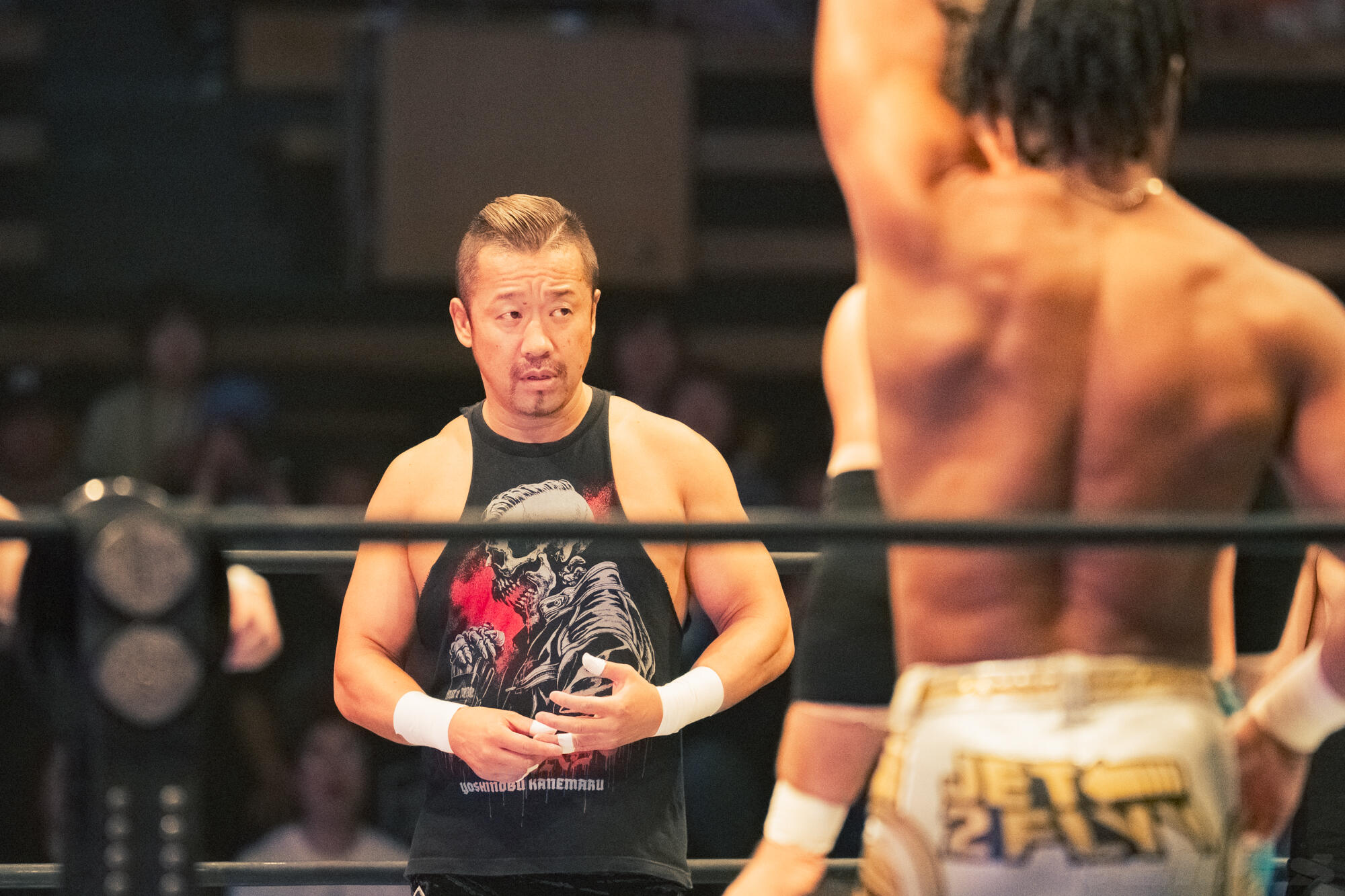 【新日本】25.6.1 大田区総合体育館 本隊 vs H.o.T 金丸義信,大田区総合体育館