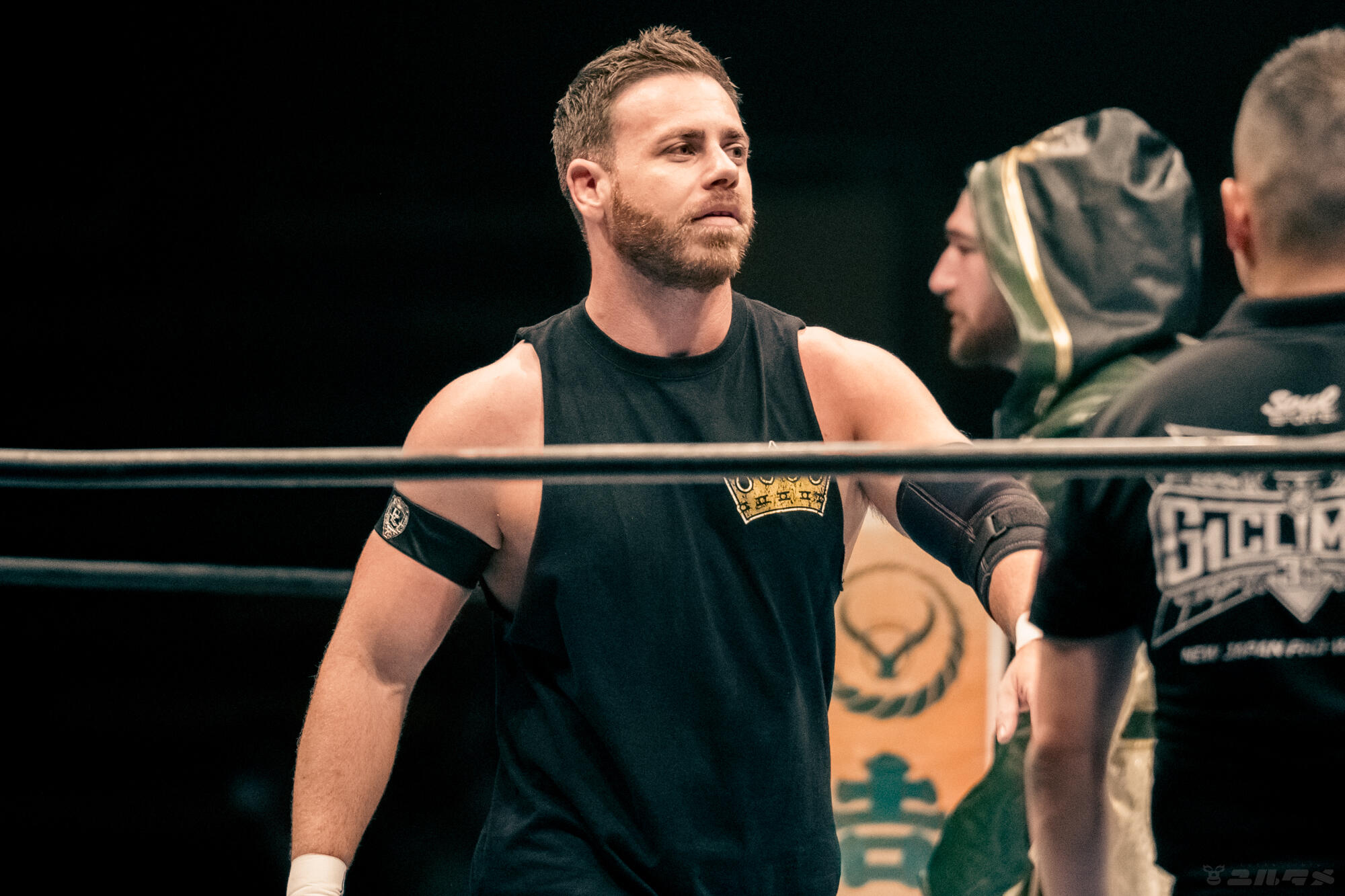 【新日本】25.7.26 両国国技館 カラム&ジェイコブ vs フィンレー&外道 ジェイコブ・オースティン・ヤング,大田区総合体育館