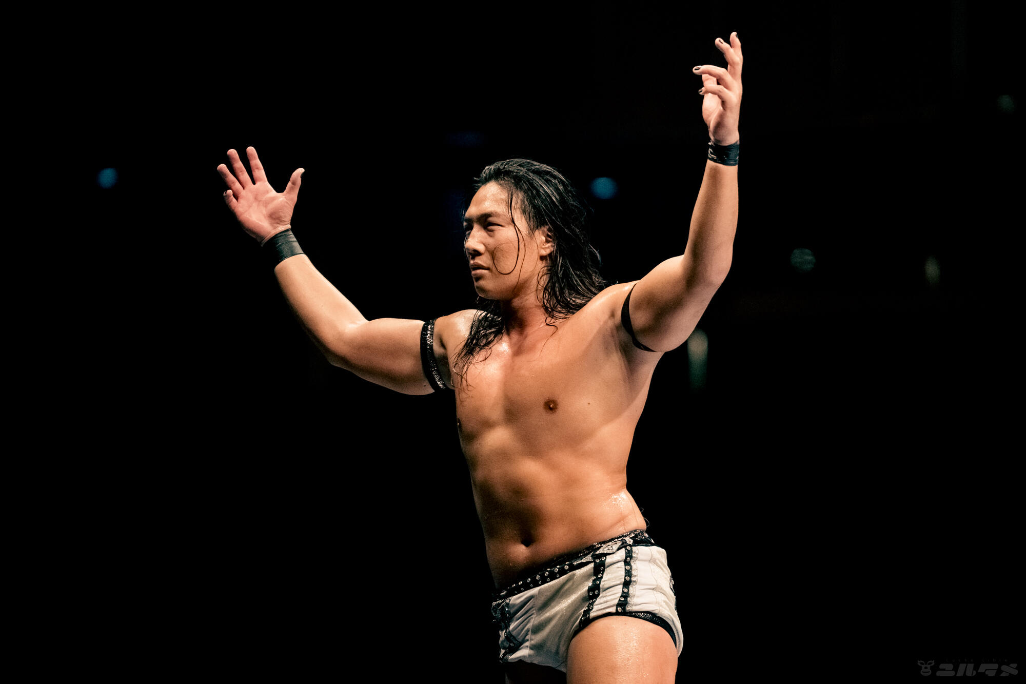 【新日本】25.7.26 両国国技館 G1公式戦 KONOSUKE TAKESHITA vs 鷹木信悟 竹下幸之助,大田区総合体育館