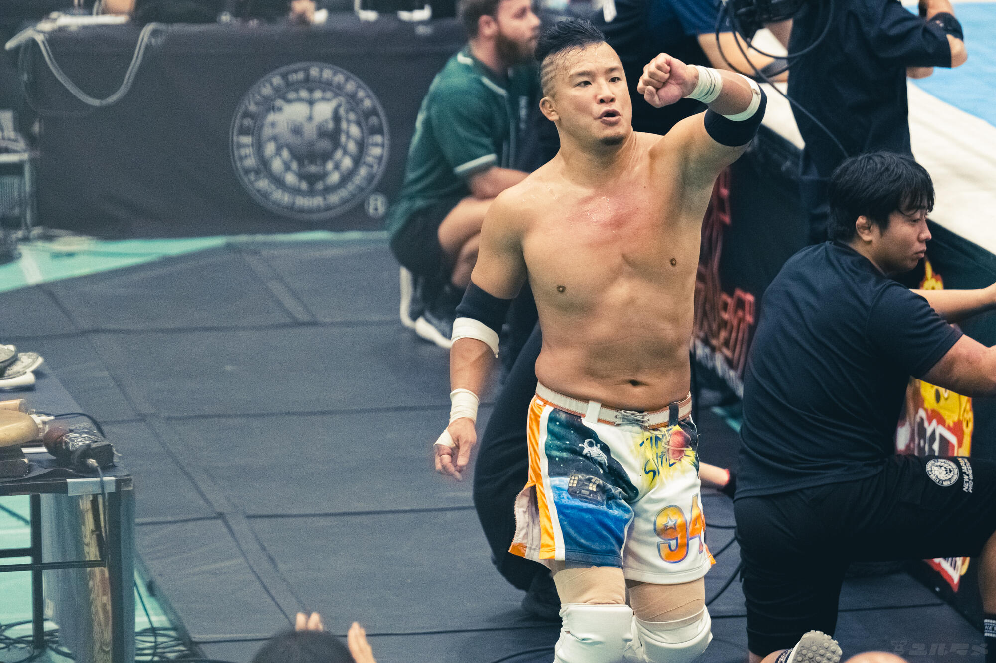 【新日本】24.10.26 カルッツかわさき SUPER Jr. TAG LEAGUE 公式戦 ケビン・ナイト&KUSHIDA vs フランシスコ・アキラ&TJP KUSHIDA,SUPER Jr. TAG LEAGUE