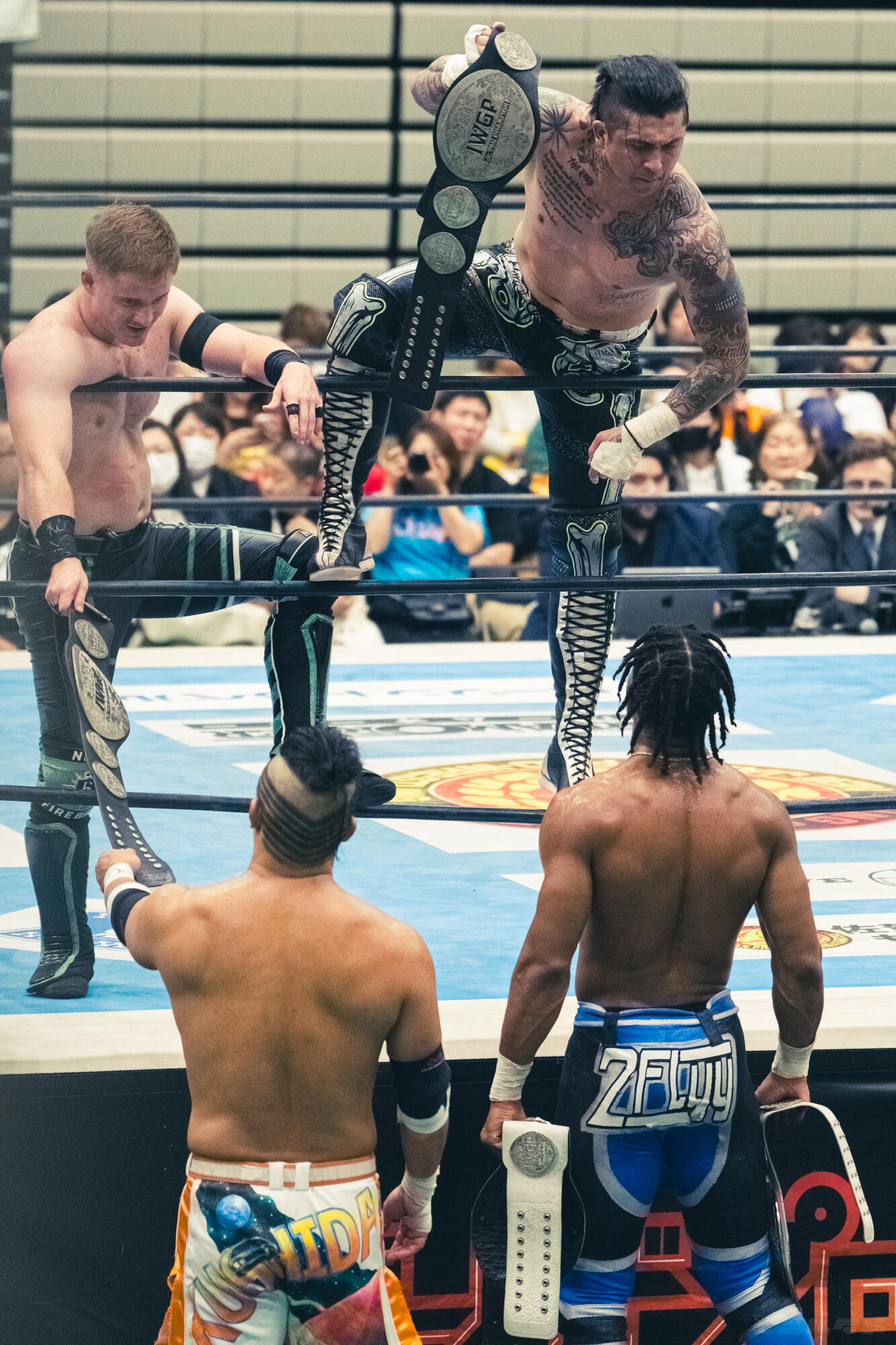 【新日本】24.10.26 カルッツかわさき SUPER Jr. TAG LEAGUE 公式戦 ケビン・ナイト&KUSHIDA vs フランシスコ・アキラ&TJP TJP,フランシスコ・アキラ,SUPER Jr. TAG LEAGUE